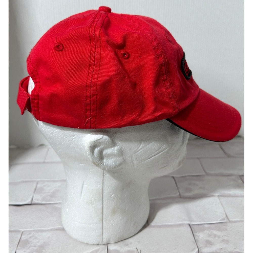 Gravely Lawn Mowers Red Baseball Hat Adjustable Cotton Embroidered Patch Cap - Picture 2 of 7